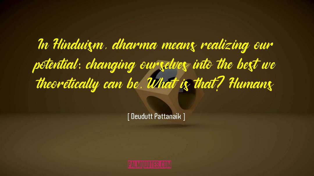 Hindu Dharma quotes by Devdutt Pattanaik