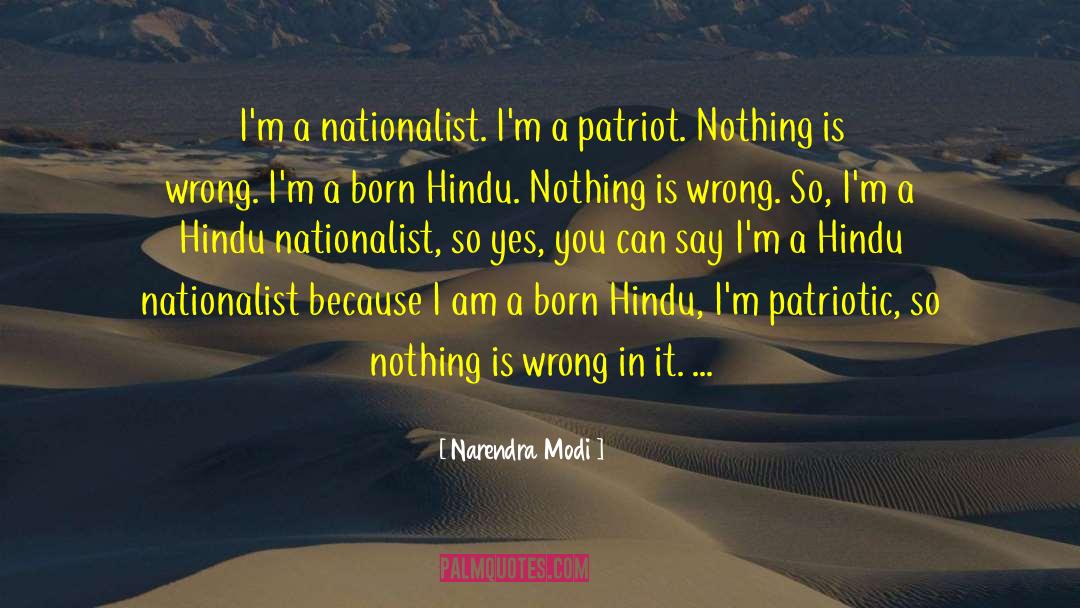 Hindu quotes by Narendra Modi