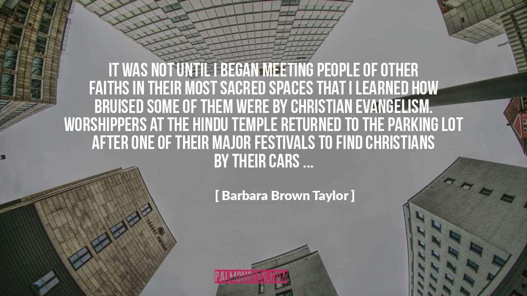 Hindu quotes by Barbara Brown Taylor