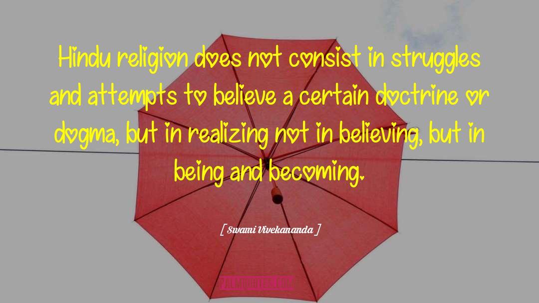 Hindu Religion quotes by Swami Vivekananda