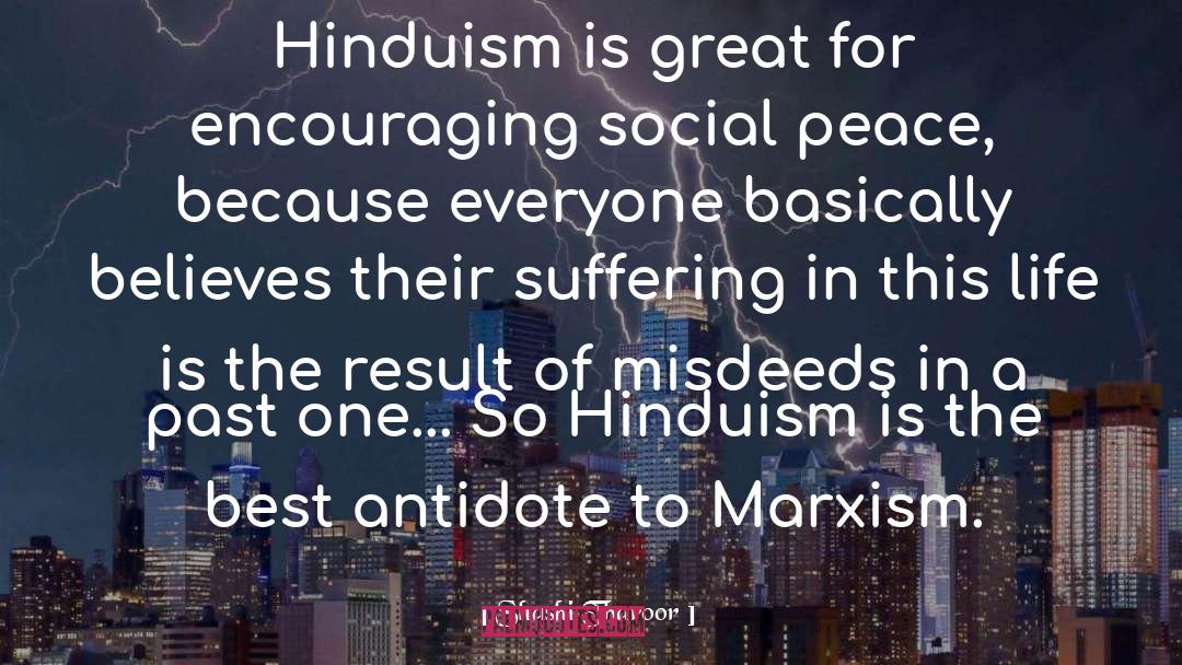 Hinduism quotes by Shashi Tharoor