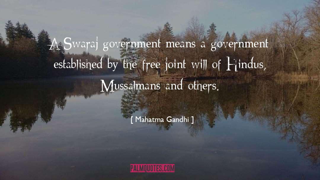 Hindus quotes by Mahatma Gandhi