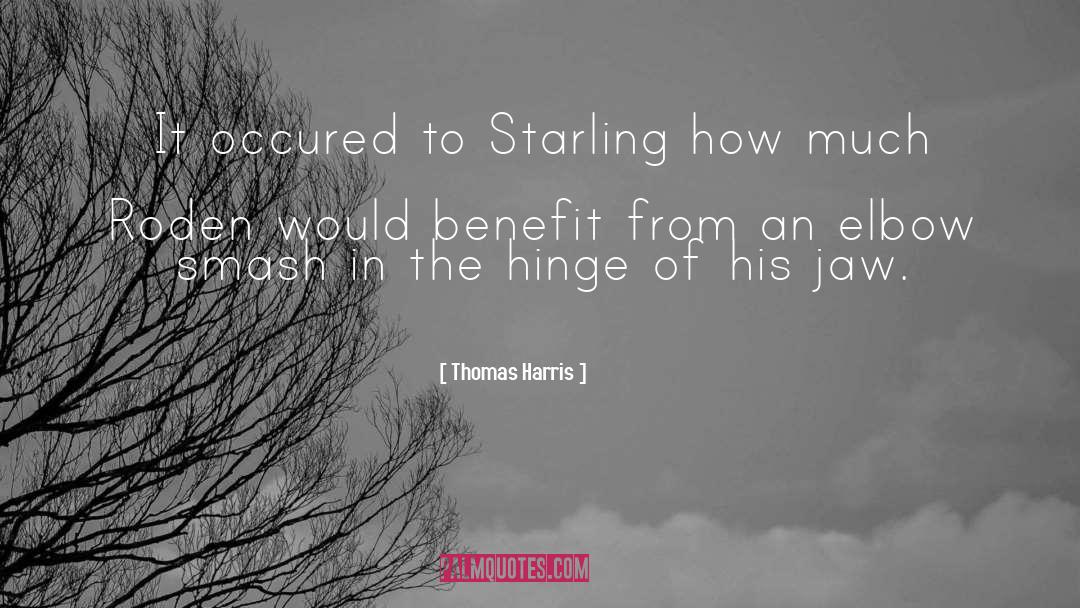 Hinges quotes by Thomas Harris