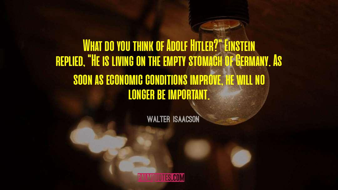 Hinten Germany quotes by Walter Isaacson