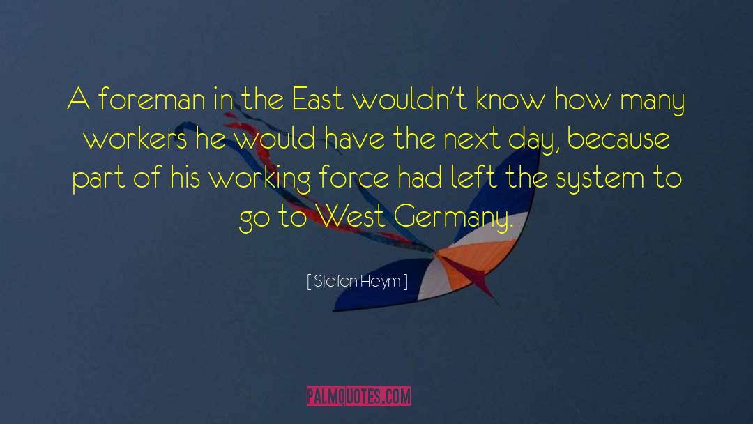Hinten Germany quotes by Stefan Heym