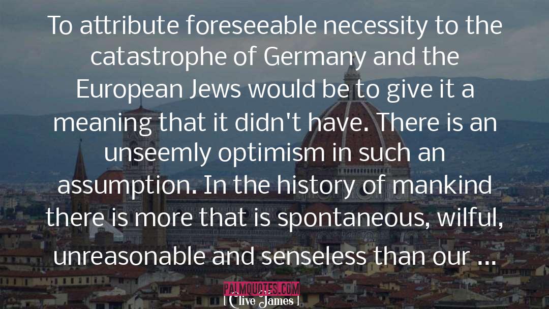 Hinten Germany quotes by Clive James