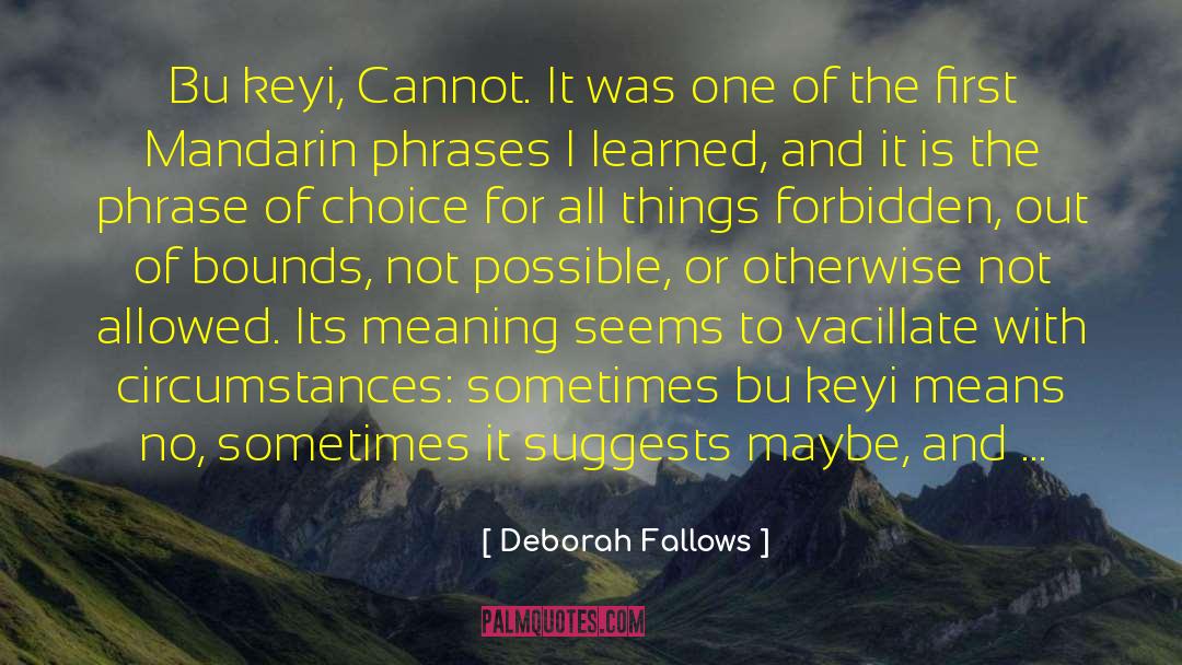 Hints quotes by Deborah Fallows