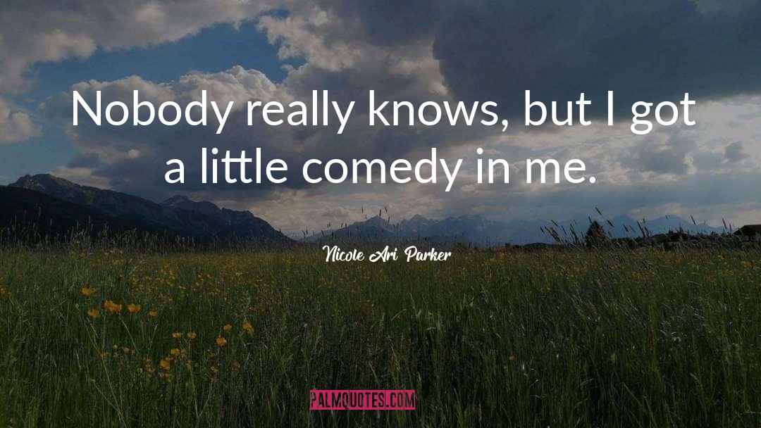 Hip Comedy quotes by Nicole Ari Parker