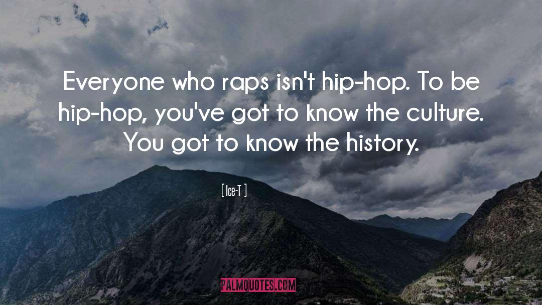 Hip Hop Philosophy quotes by Ice-T