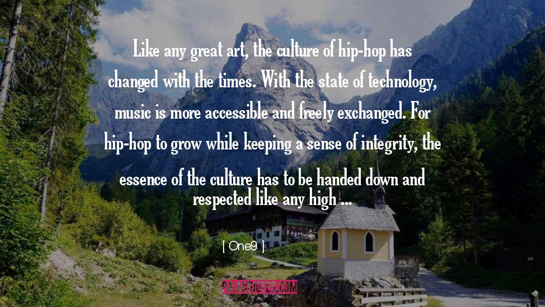 Hip Hop quotes by One9
