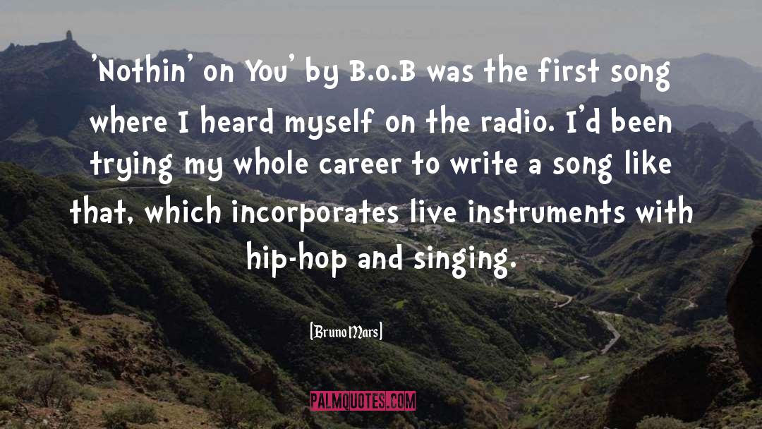 Hip quotes by Bruno Mars