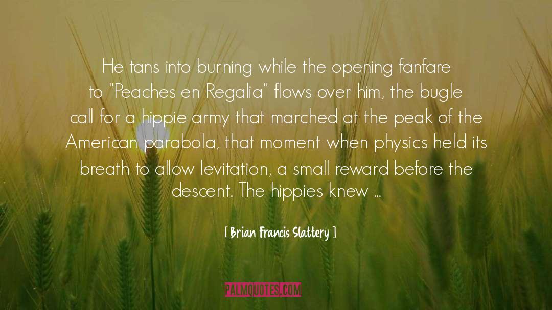 Hippies quotes by Brian Francis Slattery