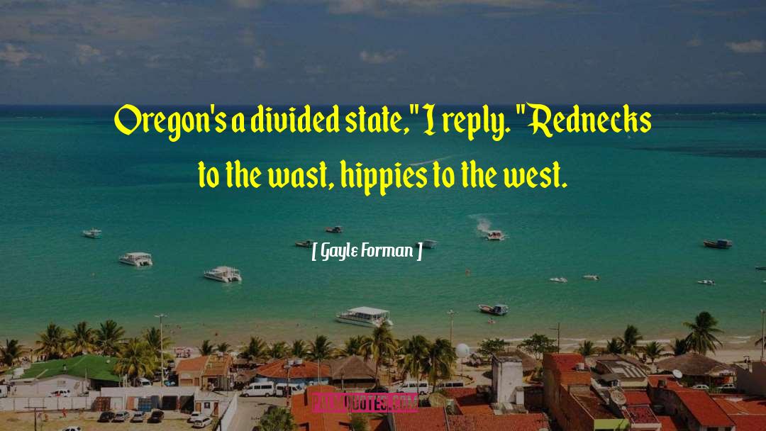 Hippies quotes by Gayle Forman