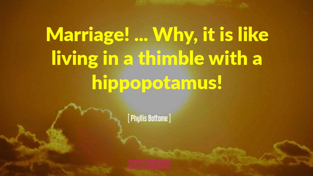 Hippopotamus quotes by Phyllis Bottome