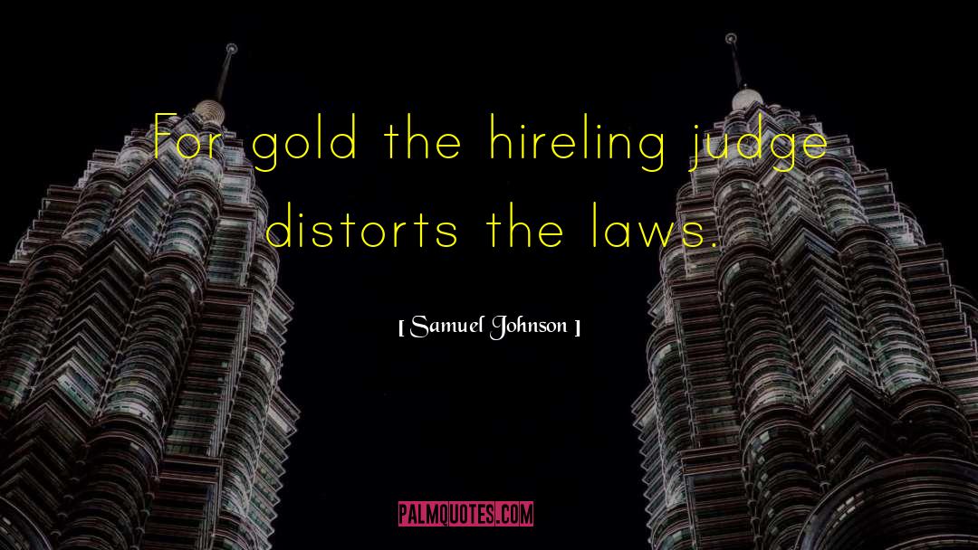 Hireling quotes by Samuel Johnson