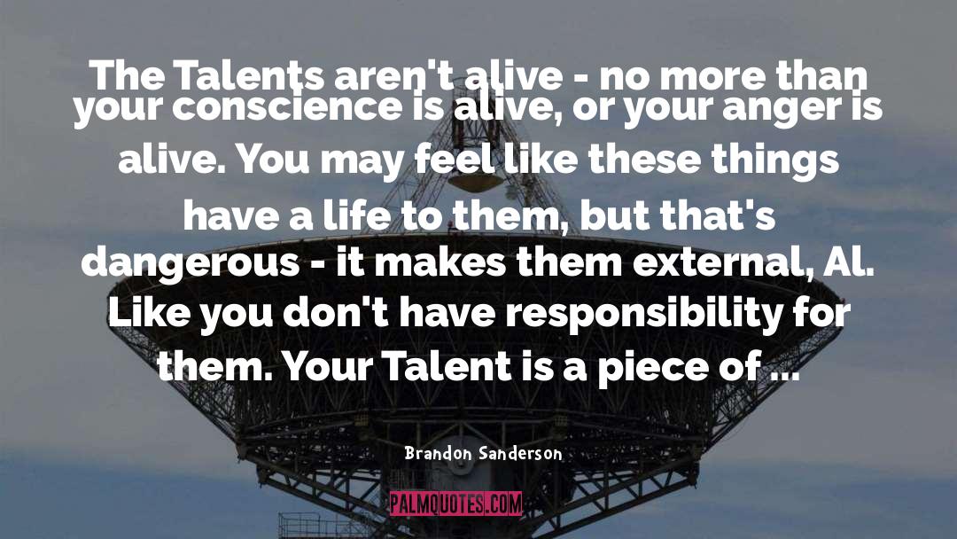 Hiring Talent quotes by Brandon Sanderson