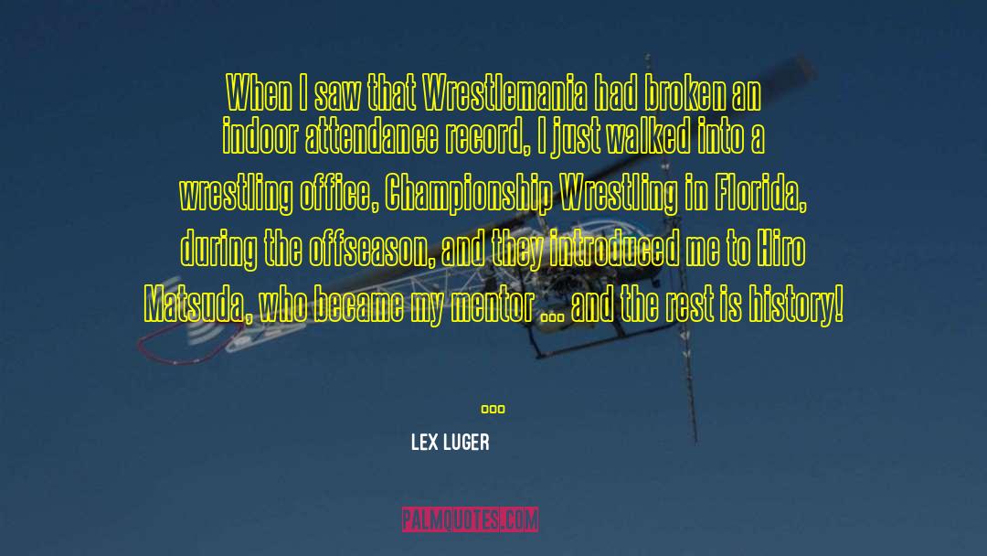 Hiro quotes by Lex Luger