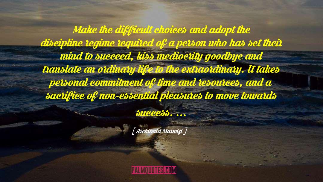 His Commitment quotes by Archibald Marwizi