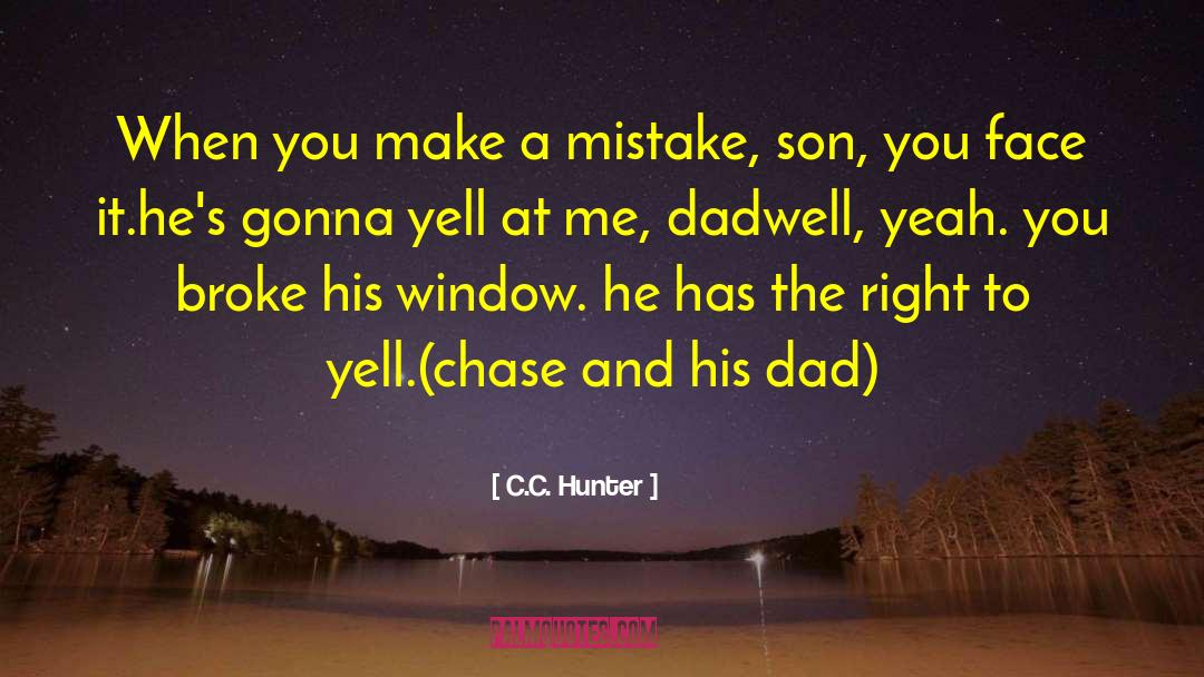 His Dad quotes by C.C. Hunter