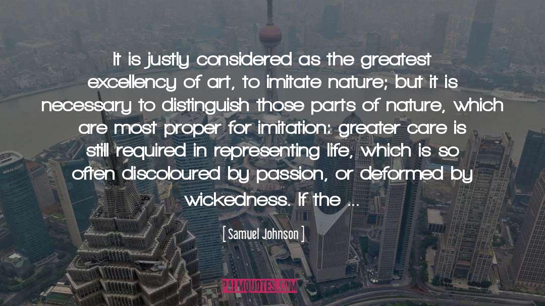 His Excellency quotes by Samuel Johnson
