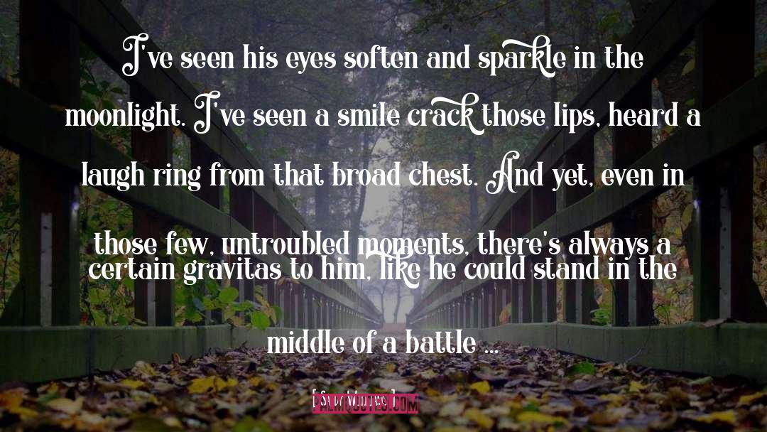 His Eyes quotes by Sandy Williams