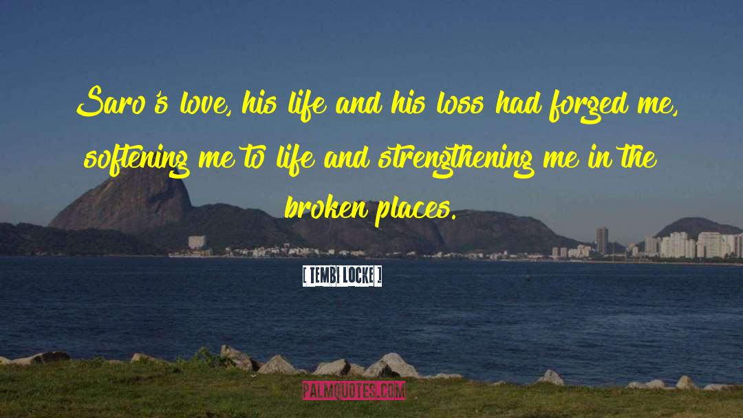 His Loss quotes by Tembi Locke