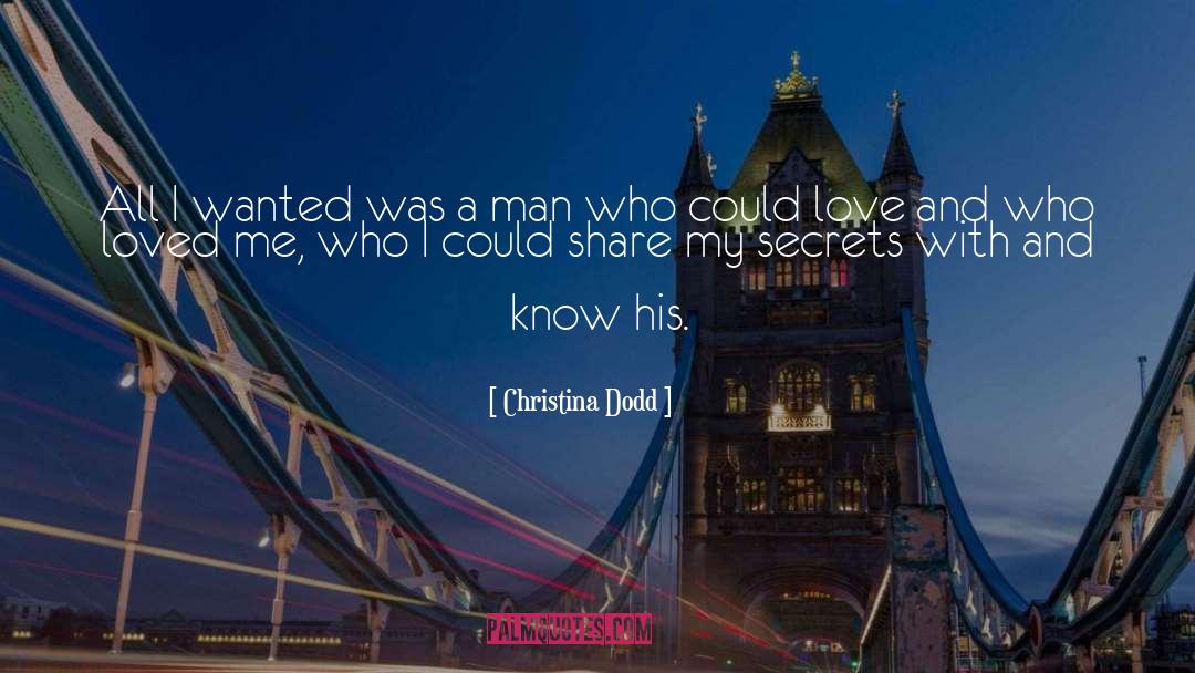 His Love quotes by Christina Dodd