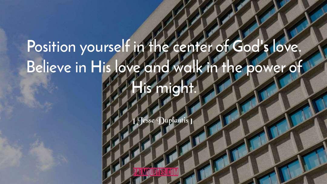 His Love quotes by Jesse Duplantis