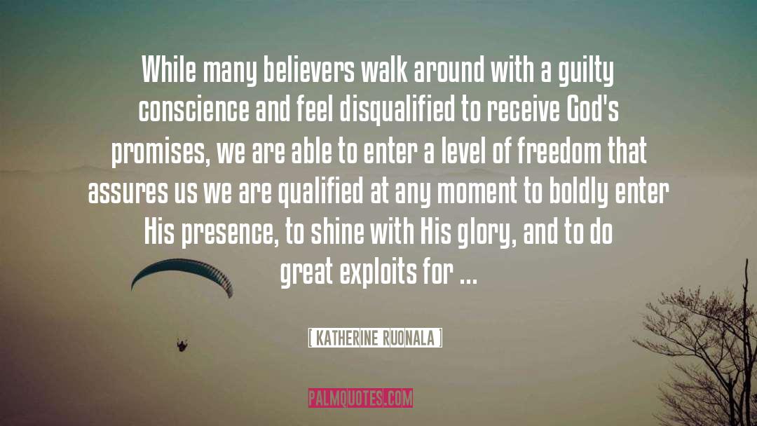 His Presence quotes by Katherine Ruonala