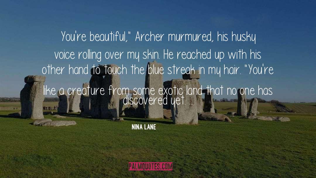 His quotes by Nina Lane