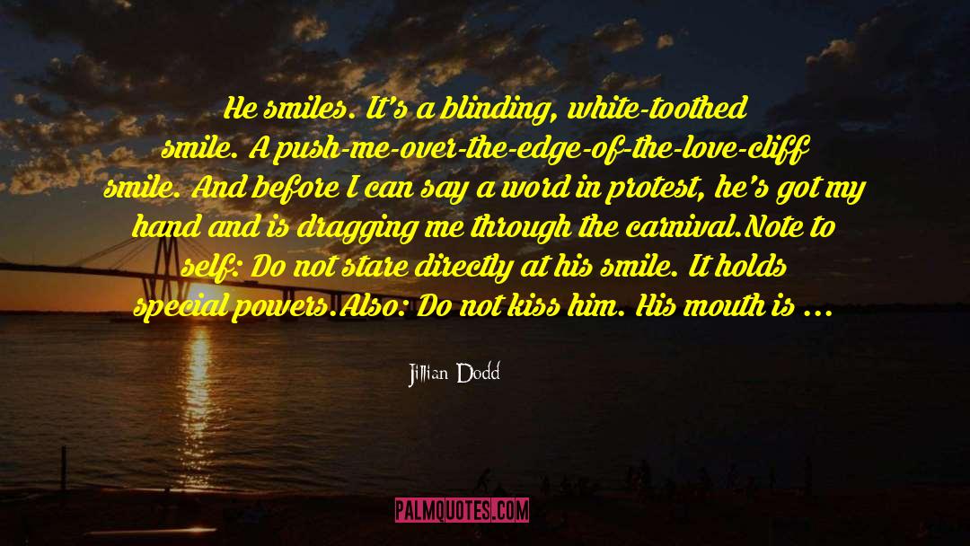 His Smile quotes by Jillian Dodd