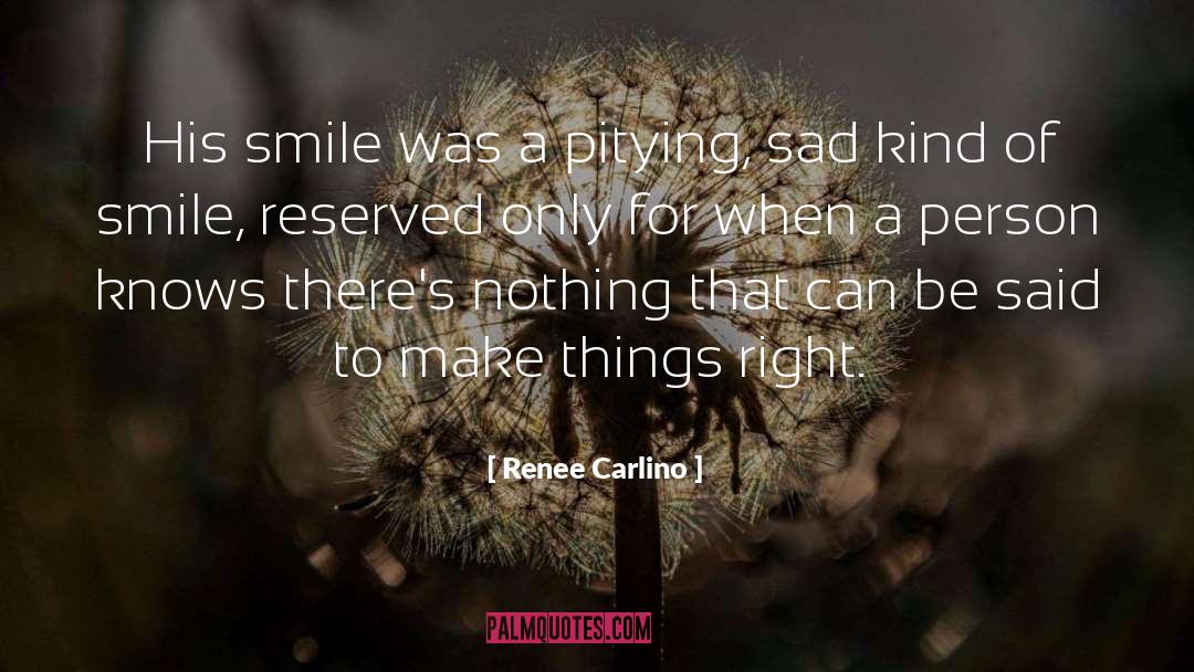 His Smile quotes by Renee Carlino