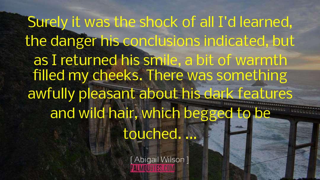 His Smile quotes by Abigail Wilson