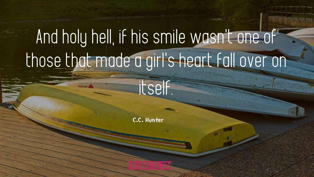 His Smile quotes by C.C. Hunter