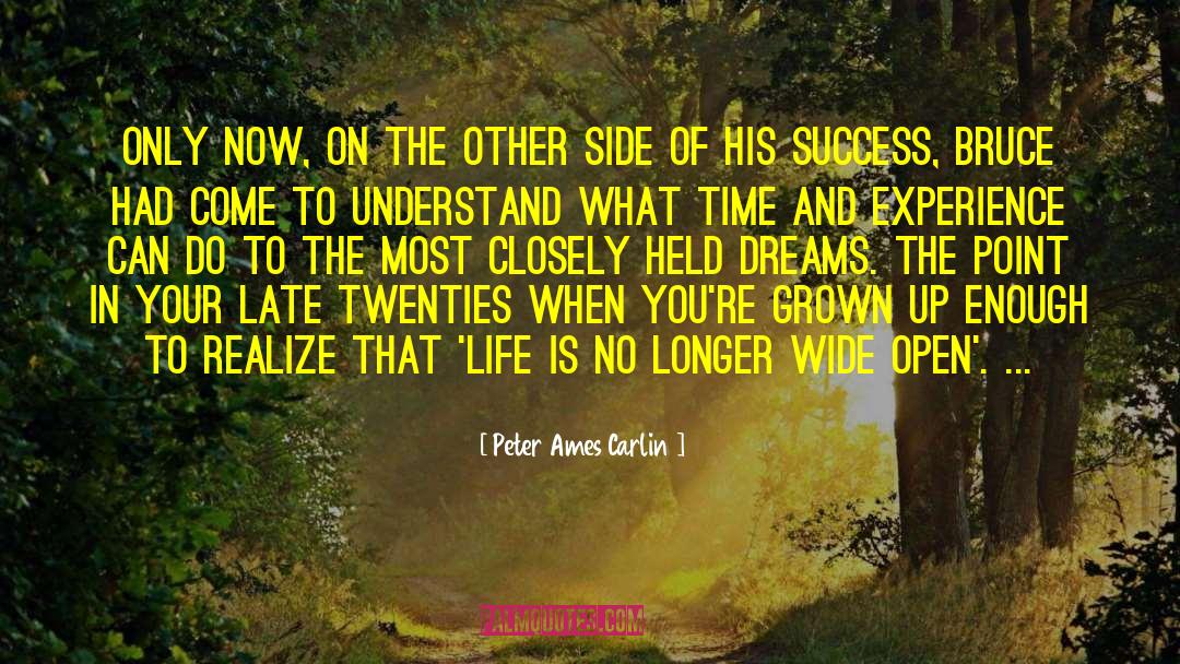 His Success quotes by Peter Ames Carlin