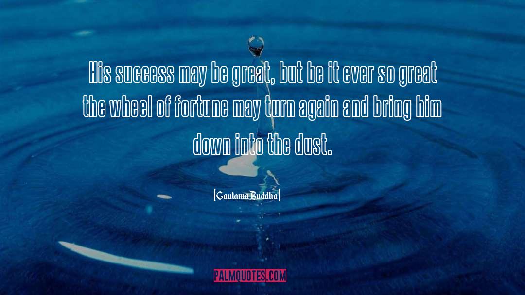 His Success quotes by Gautama Buddha