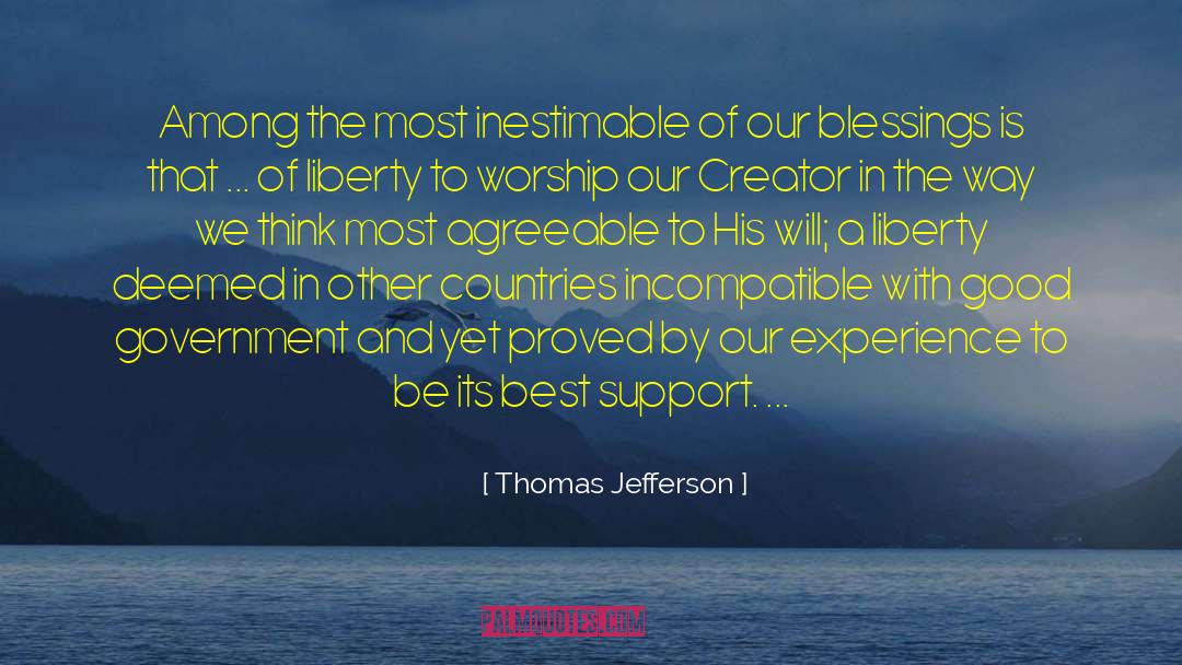 His Will quotes by Thomas Jefferson