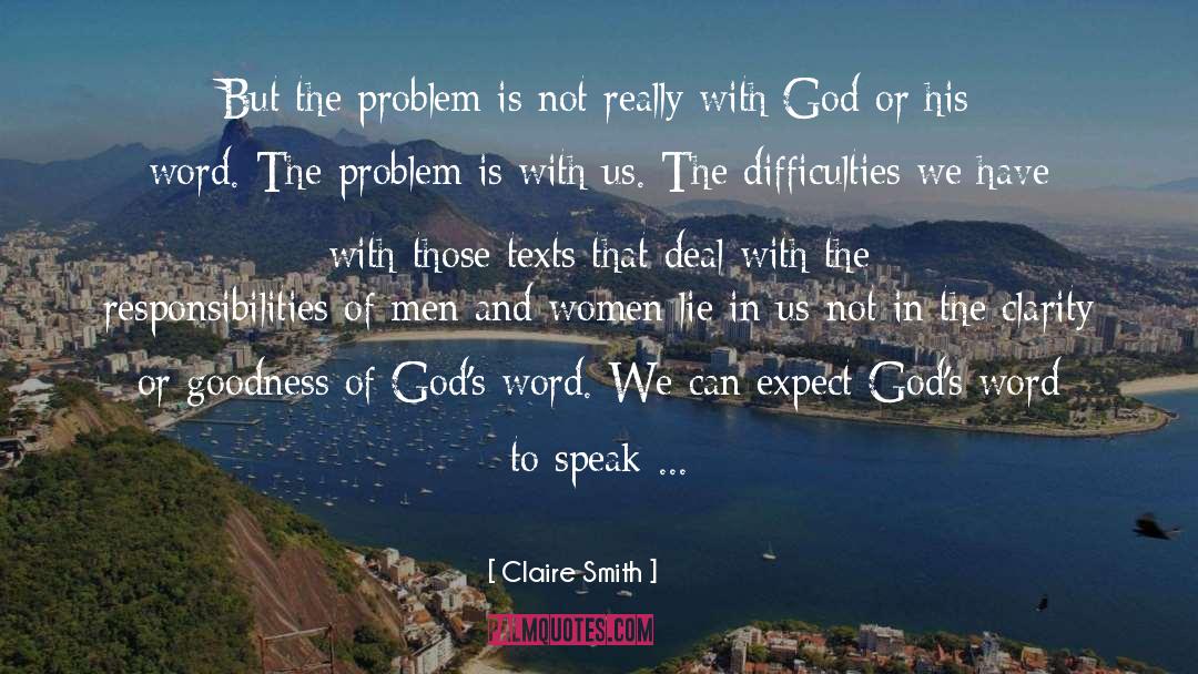 His Word quotes by Claire Smith