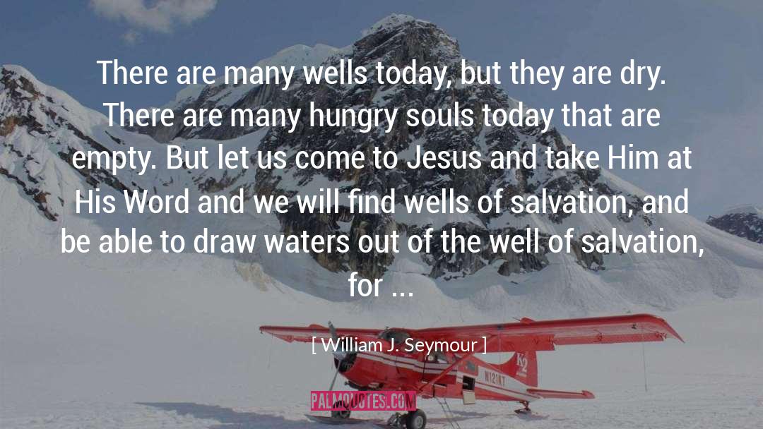 His Word quotes by William J. Seymour