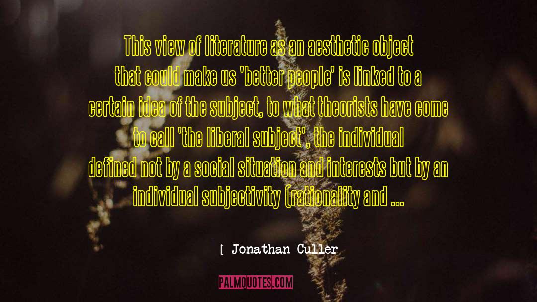 Hispanic Literature quotes by Jonathan Culler