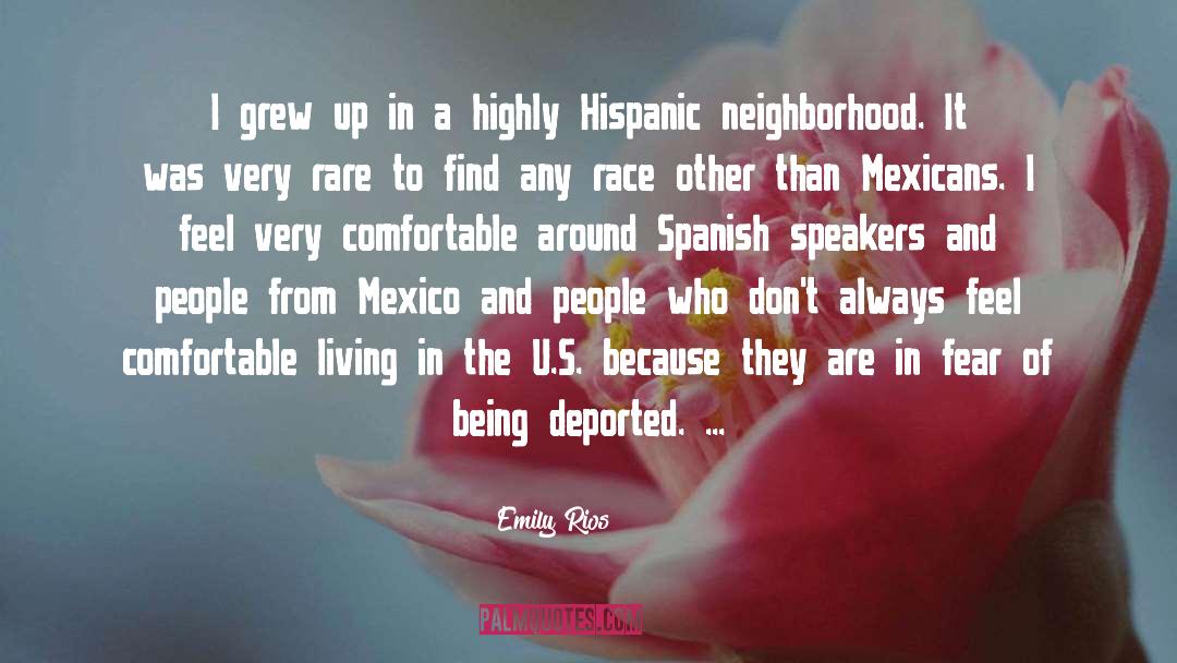 Hispanic Month quotes by Emily Rios