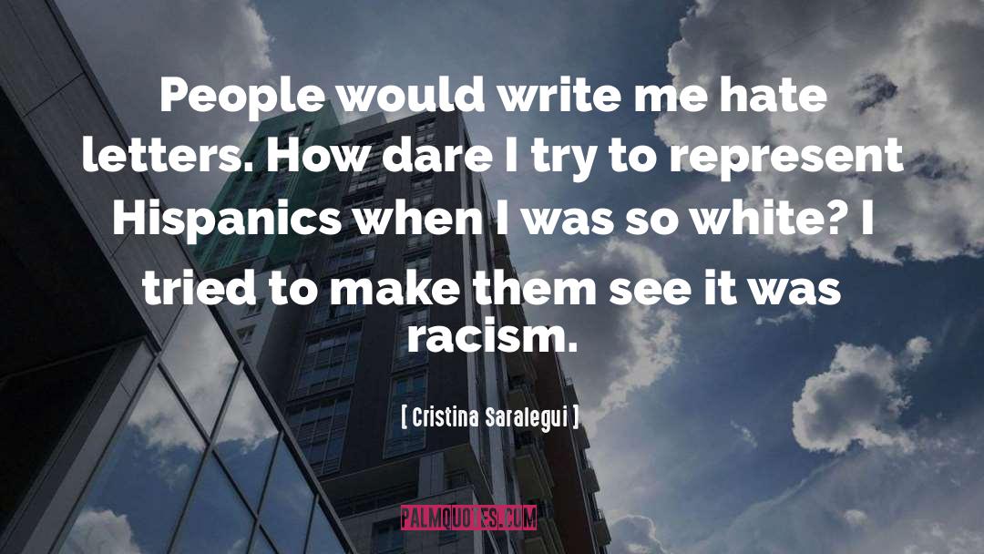 Hispanics quotes by Cristina Saralegui