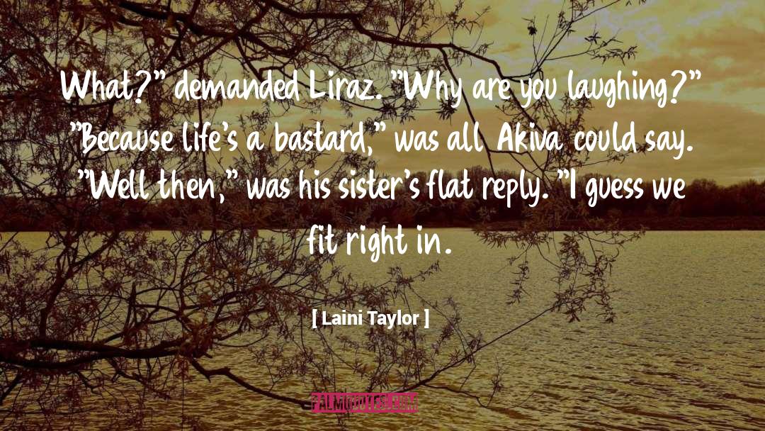 Hissy Fit quotes by Laini Taylor