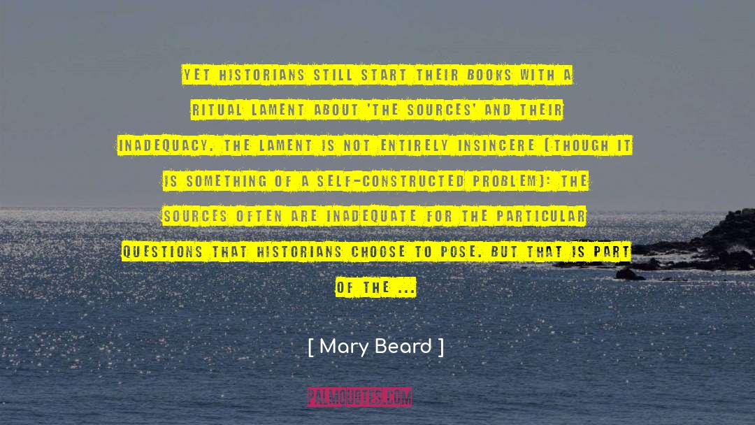 Historians quotes by Mary Beard