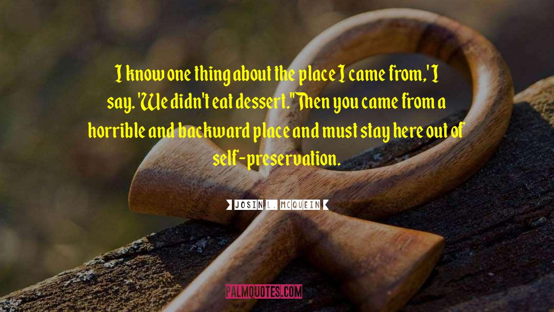 Historic Preservation quotes by Josin L. McQuein