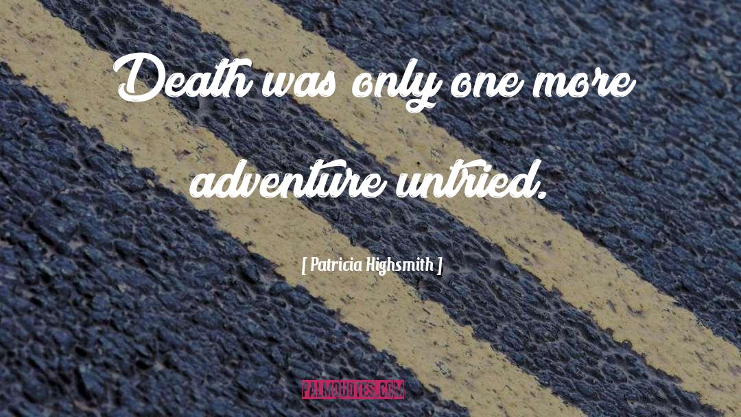 Historical Adventure quotes by Patricia Highsmith