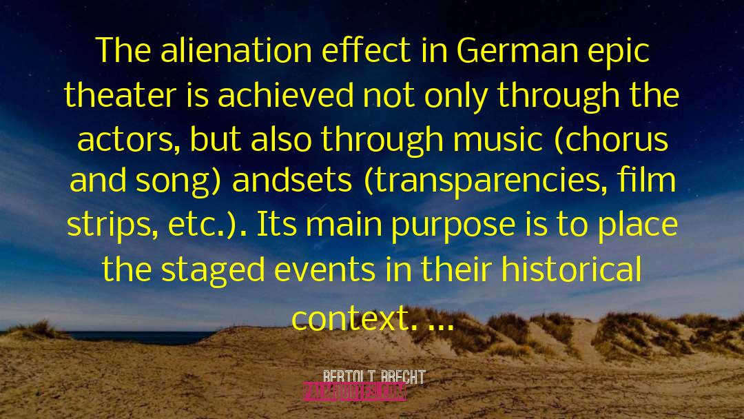 Historical Context quotes by Bertolt Brecht