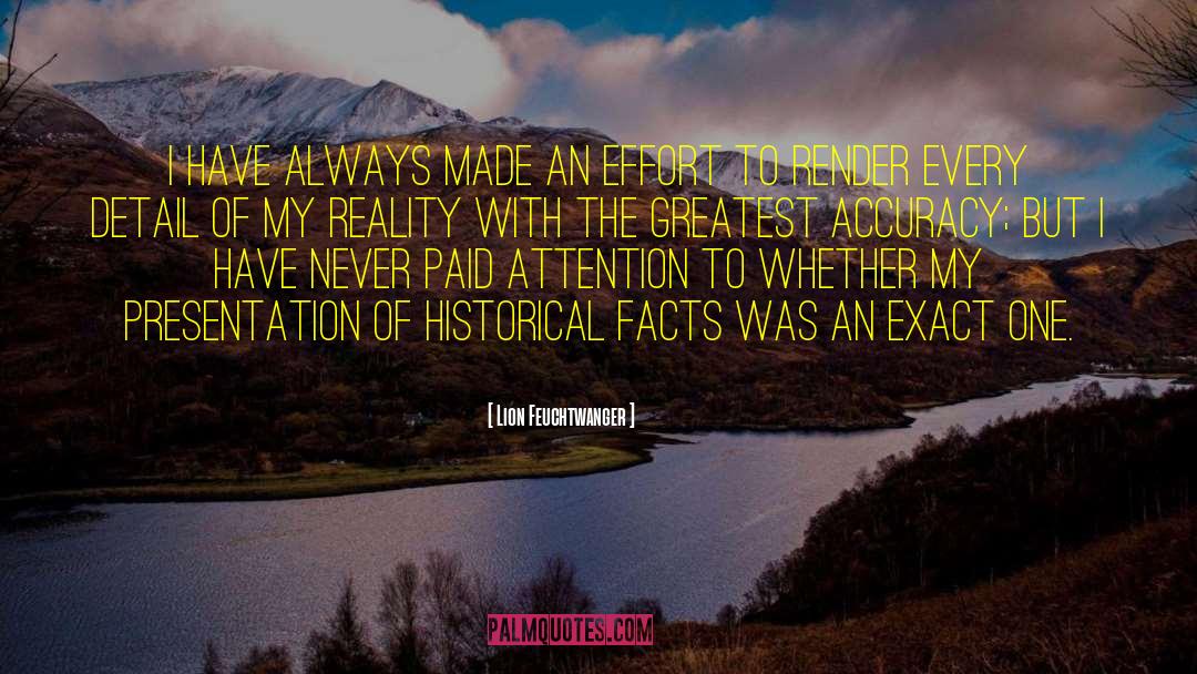 Historical Facts quotes by Lion Feuchtwanger