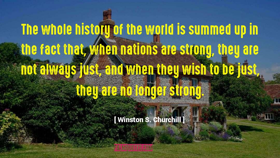 Historical Facts quotes by Winston S. Churchill