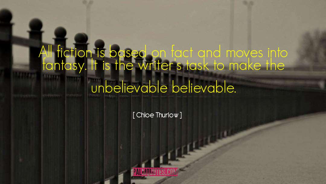 Historical Fiction Based On Fact quotes by Chloe Thurlow